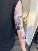 Samurai Skeleton Tattoo