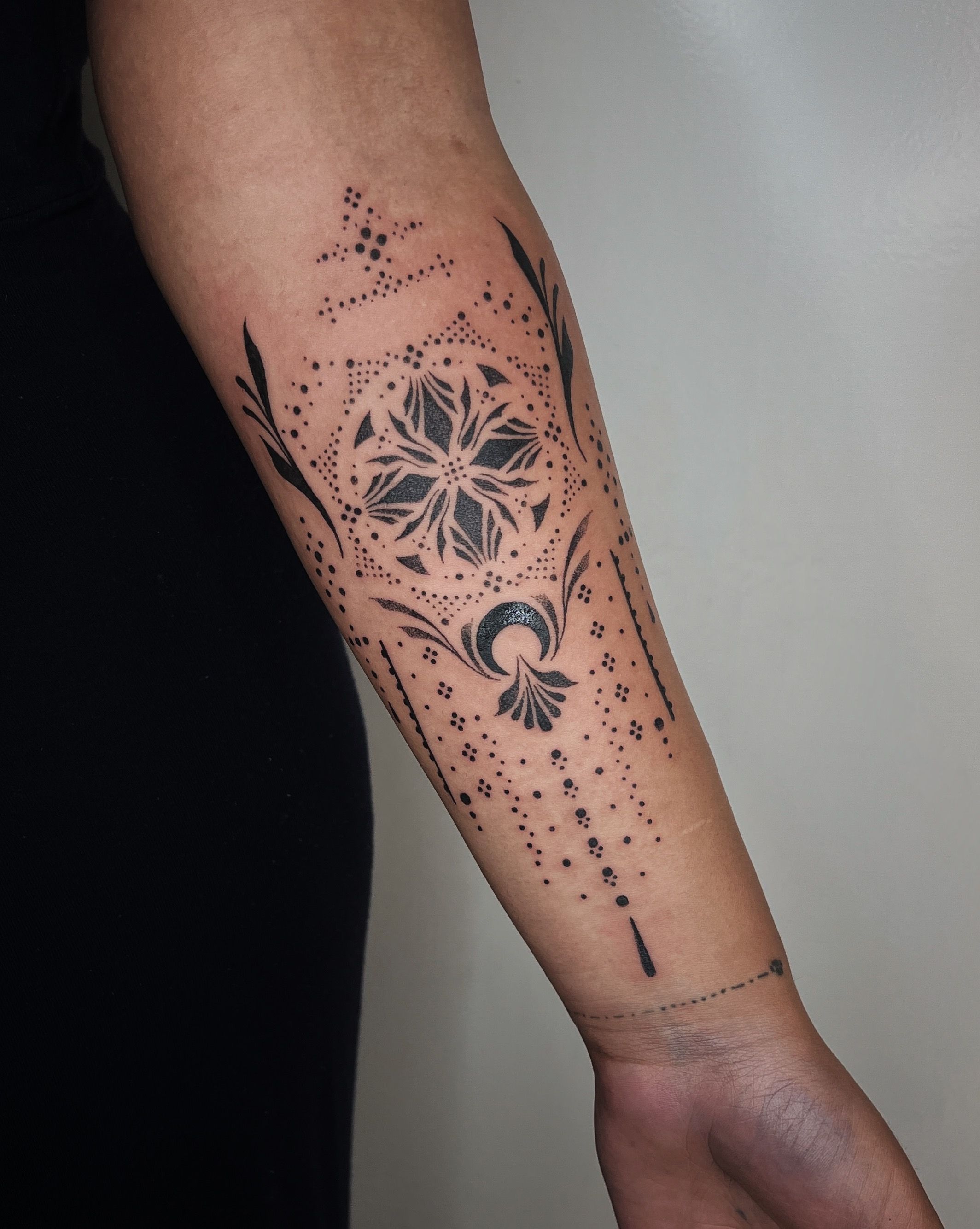 Tribal Celtic Snowflake Tattoo by Annikki on DeviantArt