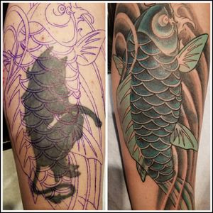 Japanese Cover Up Tattoo San Francisco by Nathan Emery Tattoo SF