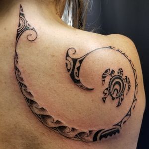 Polynesian Tribal Tattoo SF by Nathan Emery Tattoo San Francisco