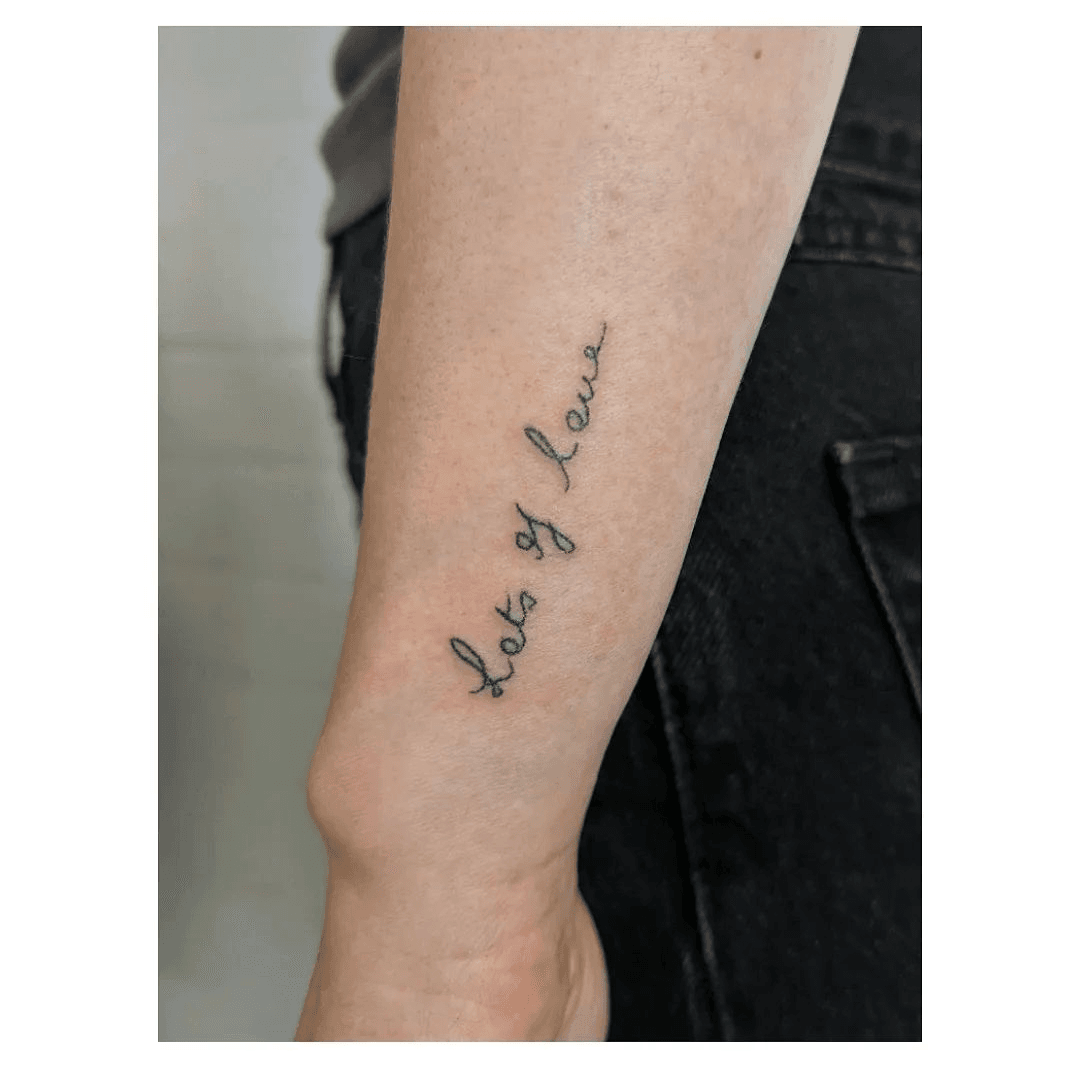 One ATEEZ fan garners attention for getting a tattoo of a member's  handwriting | allkpop