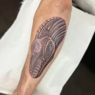 Dinosaur tattoo for Chris