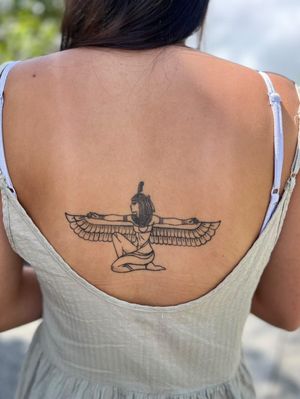 (Healed 1 Month) Isis Goddess of Egypt 🪽✨️Tattoo by PoonNo More Ink Tattoo Studio📩 Line : poon8851Or call 099 435 2535📍Ladprao 8/9 (near Union Mall).....📩 ติดต่อสอบถามเเละจองคิว Line : poon8851Or call 099 435 2535📍 ลาดพร้าว ซอย 8 เเยก 9 (ใกล้ ยูเนี่ยน มอลล์)#minimaltattoo #minimaltattoos #minimaltattoothailand #tattoobangkok #tattoothailand #smalltattoos #bangkoktattoo #bangkoktattooartist #thailandtattoo #chatuchak #รอยสัก #tattoo  #ร้านสักนนทบุรี #ร้านสักกรุงเทพ #ร้านสักจตุจักร #รอยสักมินิมอล#finelinetattoo #tattooshopinbangkok #nomoreinktattoo #nomoreinkร้านสักลับ