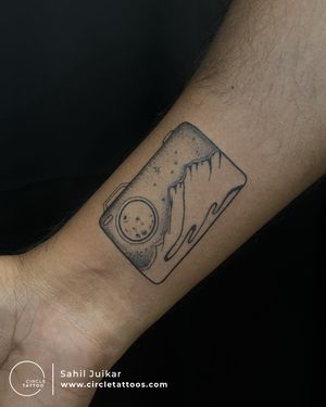 Combining passions in a frame . Done by  Sahil Juikar at Circle Tattoo Dadar 