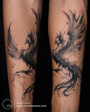 From ashes to artistry done by Harsh Kava at Circle Tattoo Dadar
