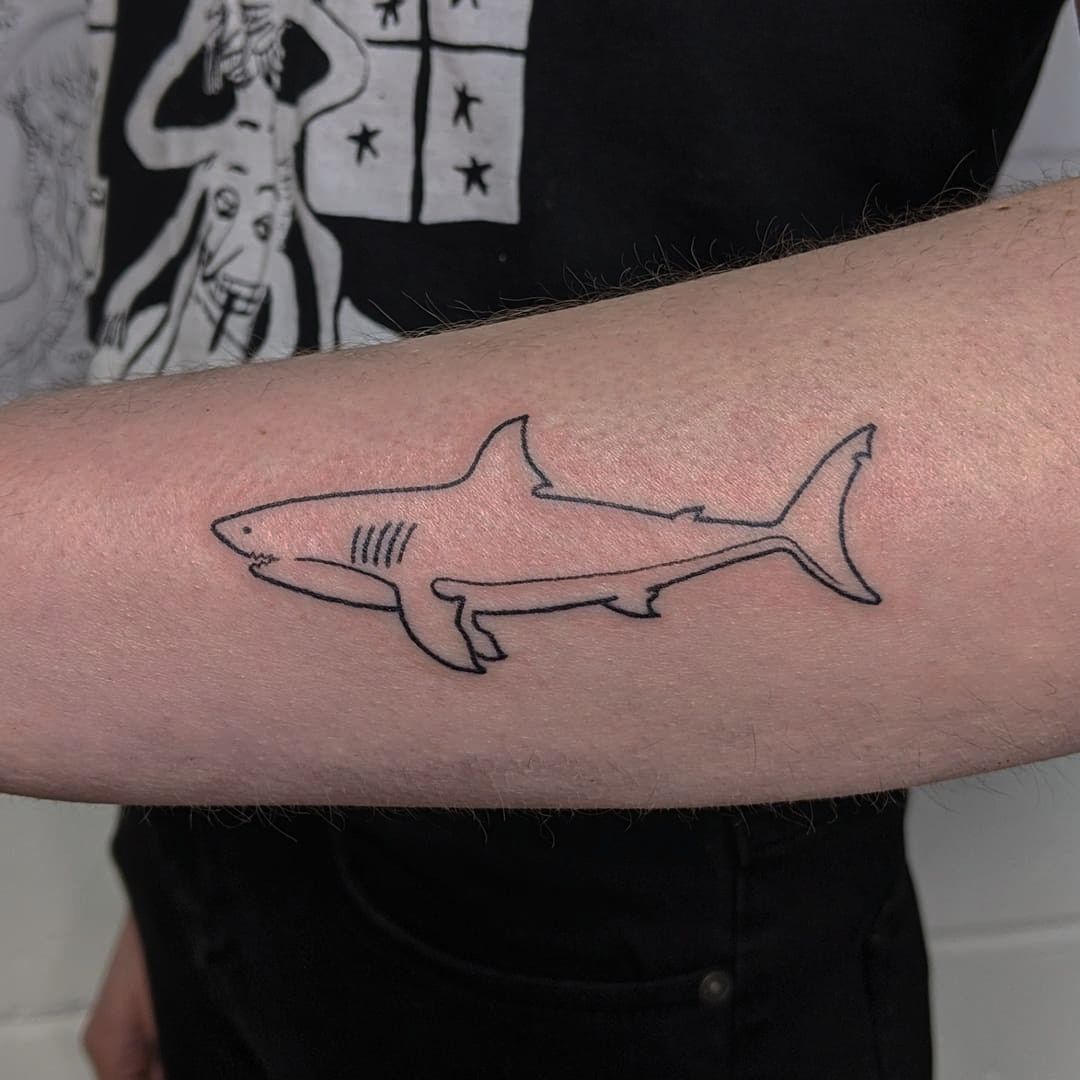 90 Shark Tattoo Designs for Men [2024 Inspiration Guide] | Shark tattoos,  Tattoo designs men, Tattoos