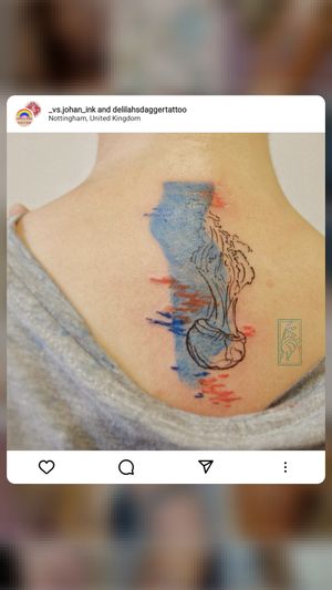 Tattoo by delilahs dagger tattoo