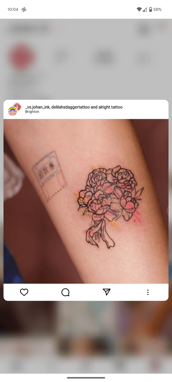 Tattoo from delilahs dagger tattoo