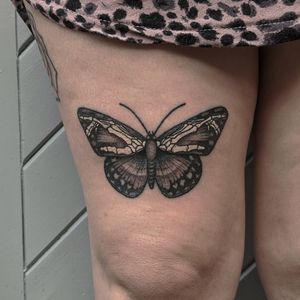 Get a stunning illustrative butterfly tattoo by the talented artists at Alien Ink, guaranteed to make a lasting impression.