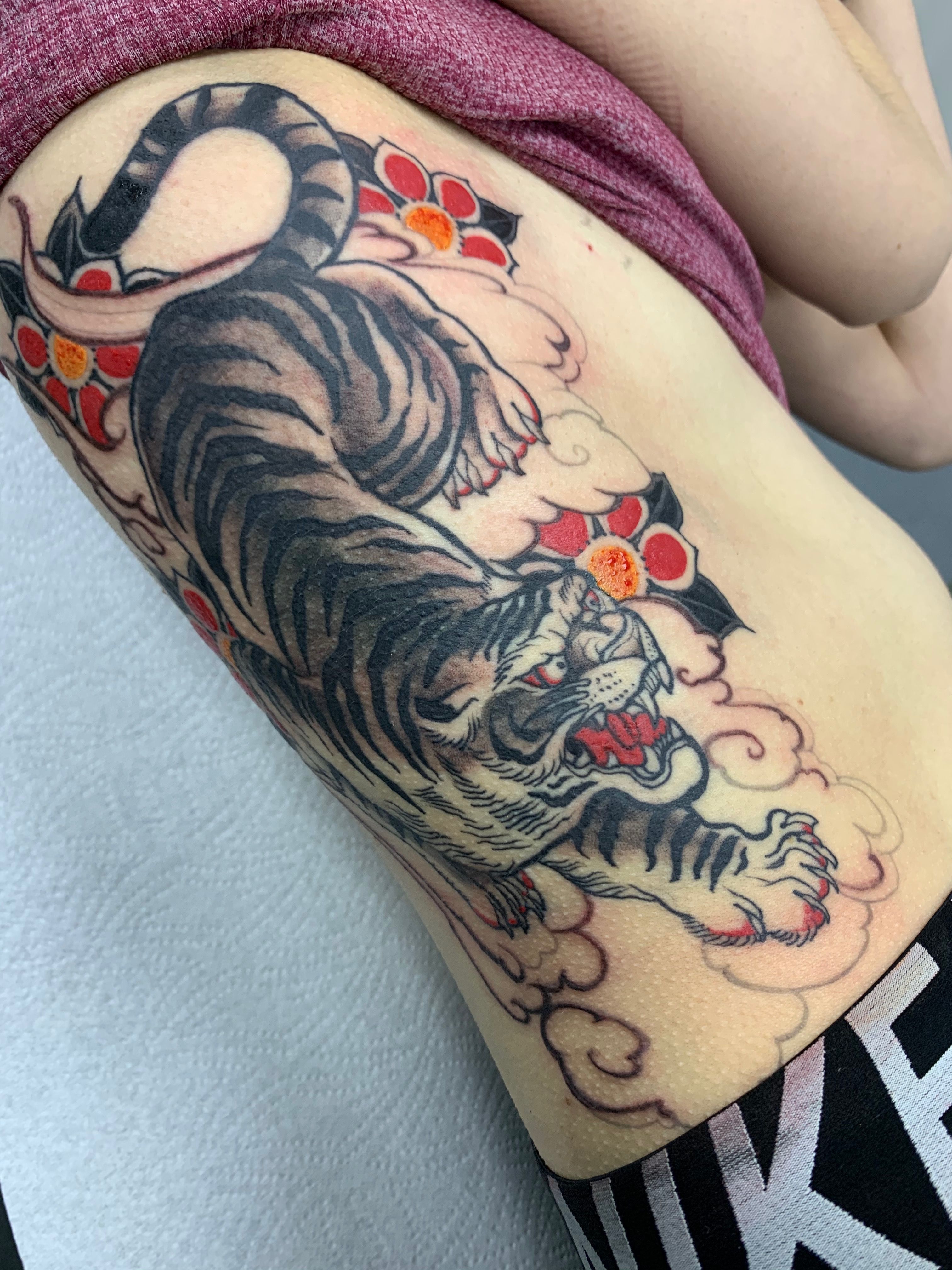 Japanese Tiger Tattoos: A Blend of Beauty and Strength | Art and Design