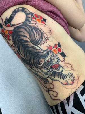 Tiger Tattoo Japanese style