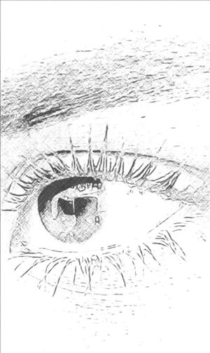 next project, thinking about getting my sisters eye tattooed with a star in the corner of the eye