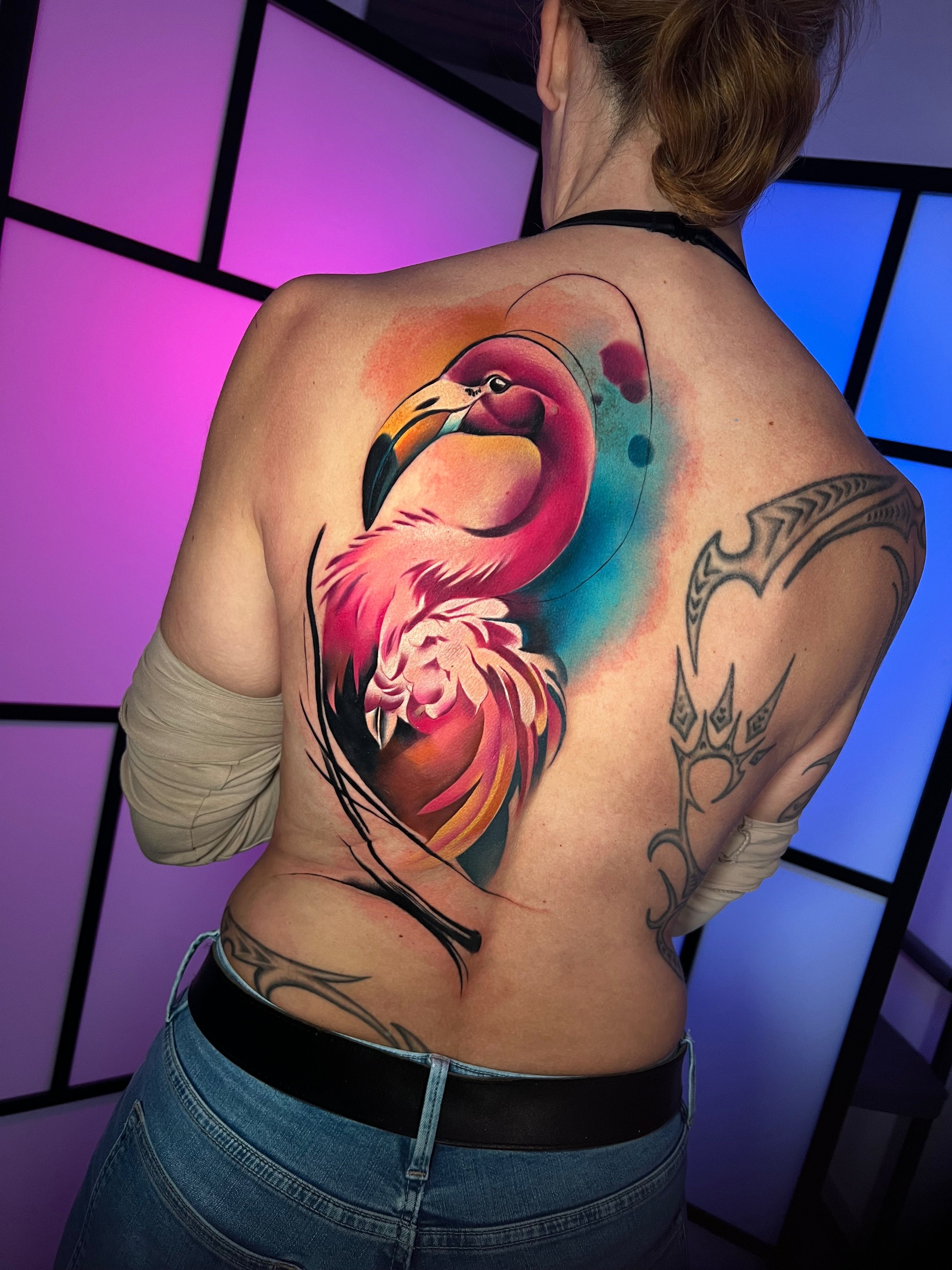 30 Pretty Flamingo Tattoos Make You Elegant and Beautiful | Flamingo tattoo,  Cute tattoos for women, Tattoos for women