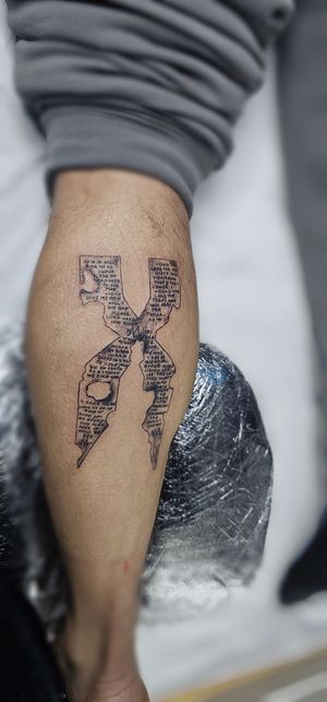 And then there was x,  tattoo