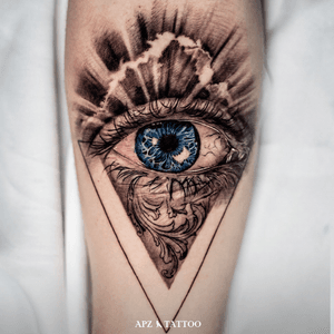 Eye Tattoo in Black, Gray, and Blue Micro-Realism on the Inner Forearm by APZ in Copenhagen, Denmark.In Copenhagen, APZ, a world-class tattoo artist, crafts modern black, gray with a touch of blue realism tattoo. His eye piece on a inner forearm speaks volumes with its lifelike realistic details. APZ’s talent travels from Copenhagen to New York to Dubai, leaving impactful, soulful marks wherever he goes. Want to get a unique reminder?  APZ is here to help you.  Explore his portfolio on Instagram: @apztattoo.#surrealism #Micro Realism #black&gray #tattoodoambassador #blackandgray #realism #surrealism #microrealism