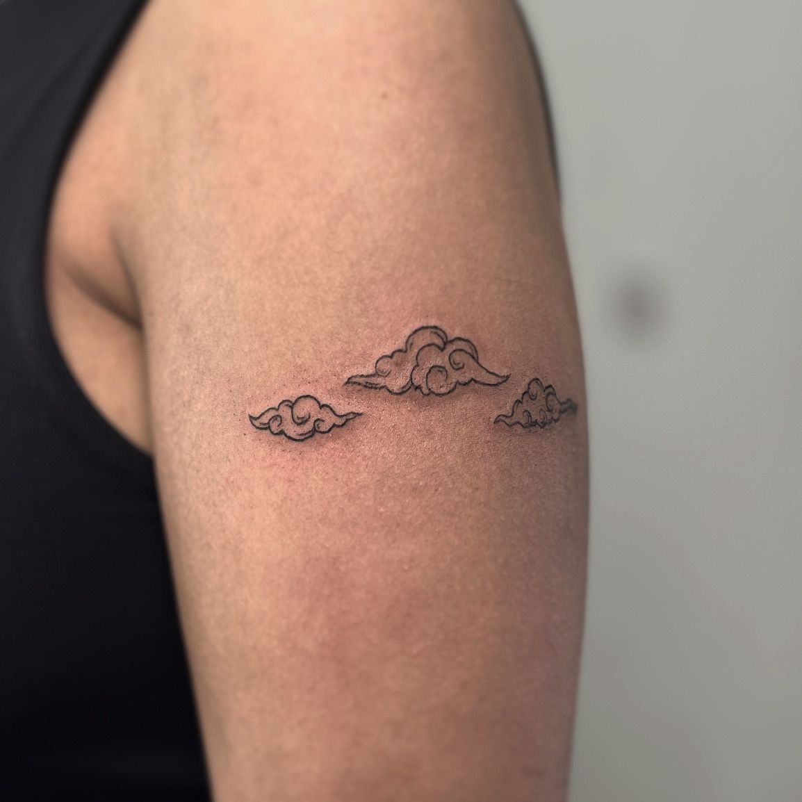 Tattoo tagged with: small, cloud, tiny, airplane window, travel, ifttt,  little, nature, realistic, doy, polaroid, inner forearm, medium size,  camera, other | inked-app.com