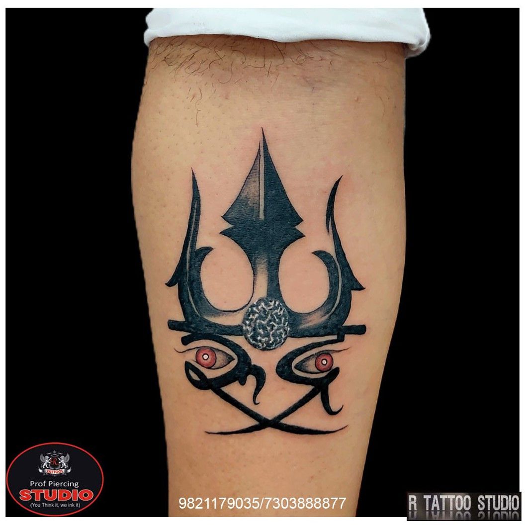 Ordershock Rudra With Trishul Tattoo Stickers For Male And Female Tattoo  Body Art - Price in India, Buy Ordershock Rudra With Trishul Tattoo  Stickers For Male And Female Tattoo Body Art Online