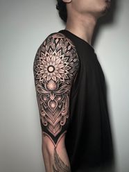 Mandala Arm Tattoo Bronctattooaus Mandala Arm Tattoo Bronctattooaus