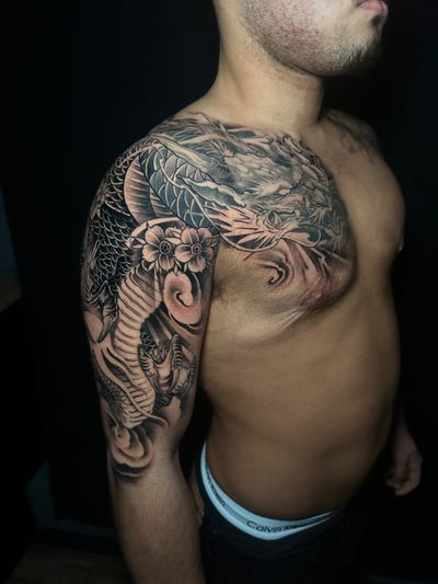 #dragon #japanese #scarcoverup