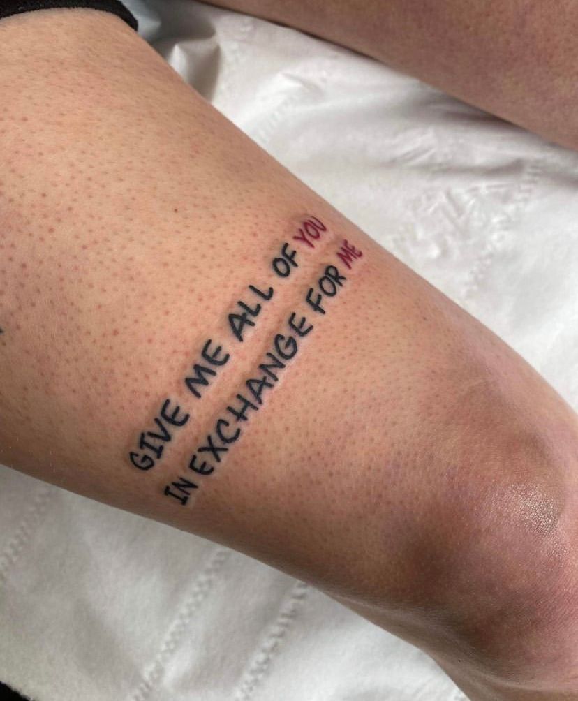 Handwritten Font 'Be Brave' Temporary Tattoo - Set of 3 – Little Tattoos