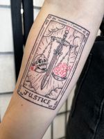 Justice Tarot Card