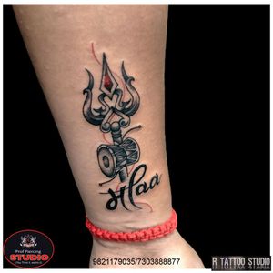 Trishul Tattoo With Maa Paa.. #trishul #maa #paa #rudraksh #maapaa #maapaatattoo #shiva #shiv #trishultattoo #rudrakshtattoo #love #tattoo #tattooed #tattooing #besttattoo #besttattoos #quality #ink #inked #rtattoo #rtattoos #rtattoostudio #ghatkopar #ghatkoparwest #mumbai #india