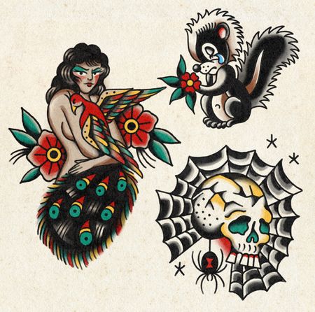 Flash tattoo
