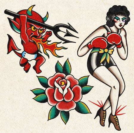 Flash tattoo