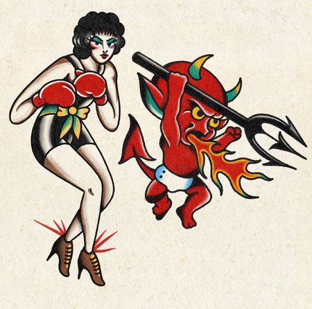 Flash tattoo