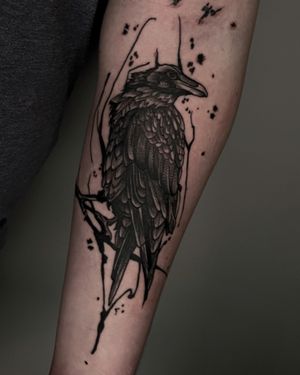 • Raven • custom blackwork piece by our resident @nsmactattoos 
Nermin has limited availability this month! Get in touch! 
Books/info in our Bio: @southgatetattoo 
•
•
•
#raven #raventattoo #crowtattoo #blackwork #blackworktattoos #blackworktattoo #southgate #londontattoo #southgatepiercing #amazingink #southgateink #sgtattoo #northlondon #london #southgatetattoo #londontattoostudio #londonink #northlondontattoo #enfield 