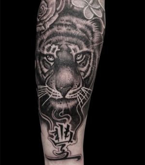 freehand tiger sleeve fully healed 