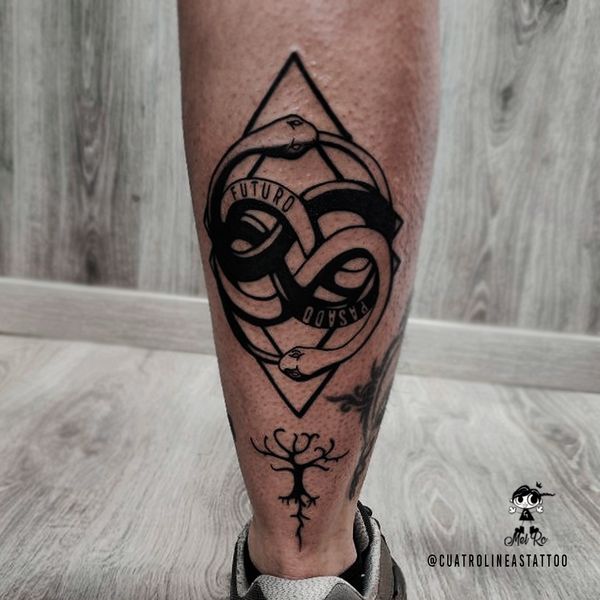 Tattoo from Cuatro Lineas tattoo Madrid