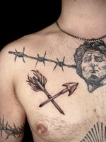 Crossed Arrows and Barbed Wire