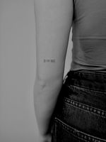 Word Tattoo