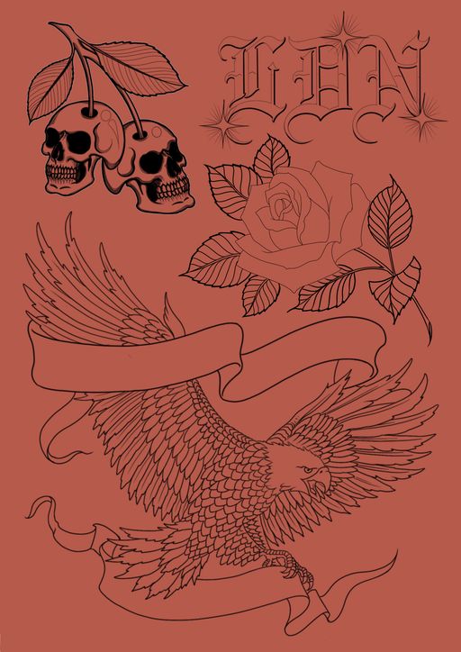 Flash tattoo