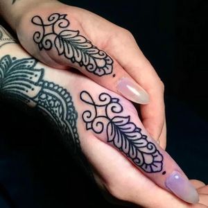 Adorn your skin with a stunning ornamental tattoo designed by the talented artist Giada Knox. The detailed patterns and intricate linework will make a striking statement.
