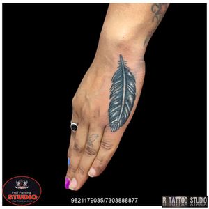 Feather Tattoo On Hand (Cover up)..#feather #feathertattoo #coverup #coveruptattoo  #coveruptattoos #coverupfeathertattoo #ink #inked #tattoo #tattooed #tattooing #tattoo #tattoos #tattooidea #tattooideas #hand #handtattoo tattoo #besttattoo #art #artist #artwork #rtattoo #rtattoos #rtattoostudio #ghatkopartattoo #ghatkopar #ghatkoparwest #mumbai #india