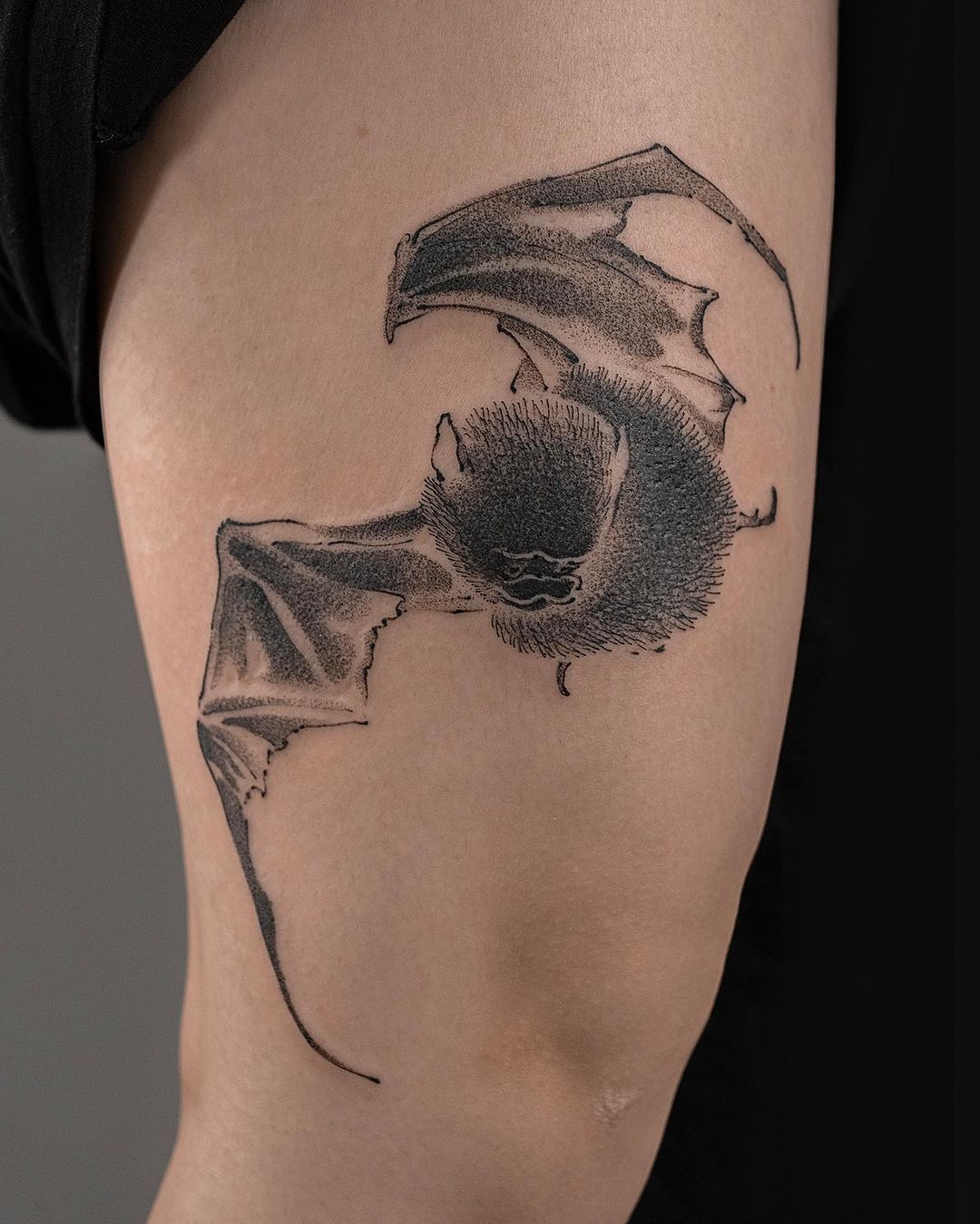Destiny Tattoo - Small bat symbol by Nicolau Konstantinos @isshun_sengeki  #batsymbol #batman #batmantattoo #tattoo #tattoos #tattooart #blackwork  #solidtattoo #boyswithtattoos #inkedup #inked #follow #followus  #destinytattoo #neasmyrni #athens #greece ...