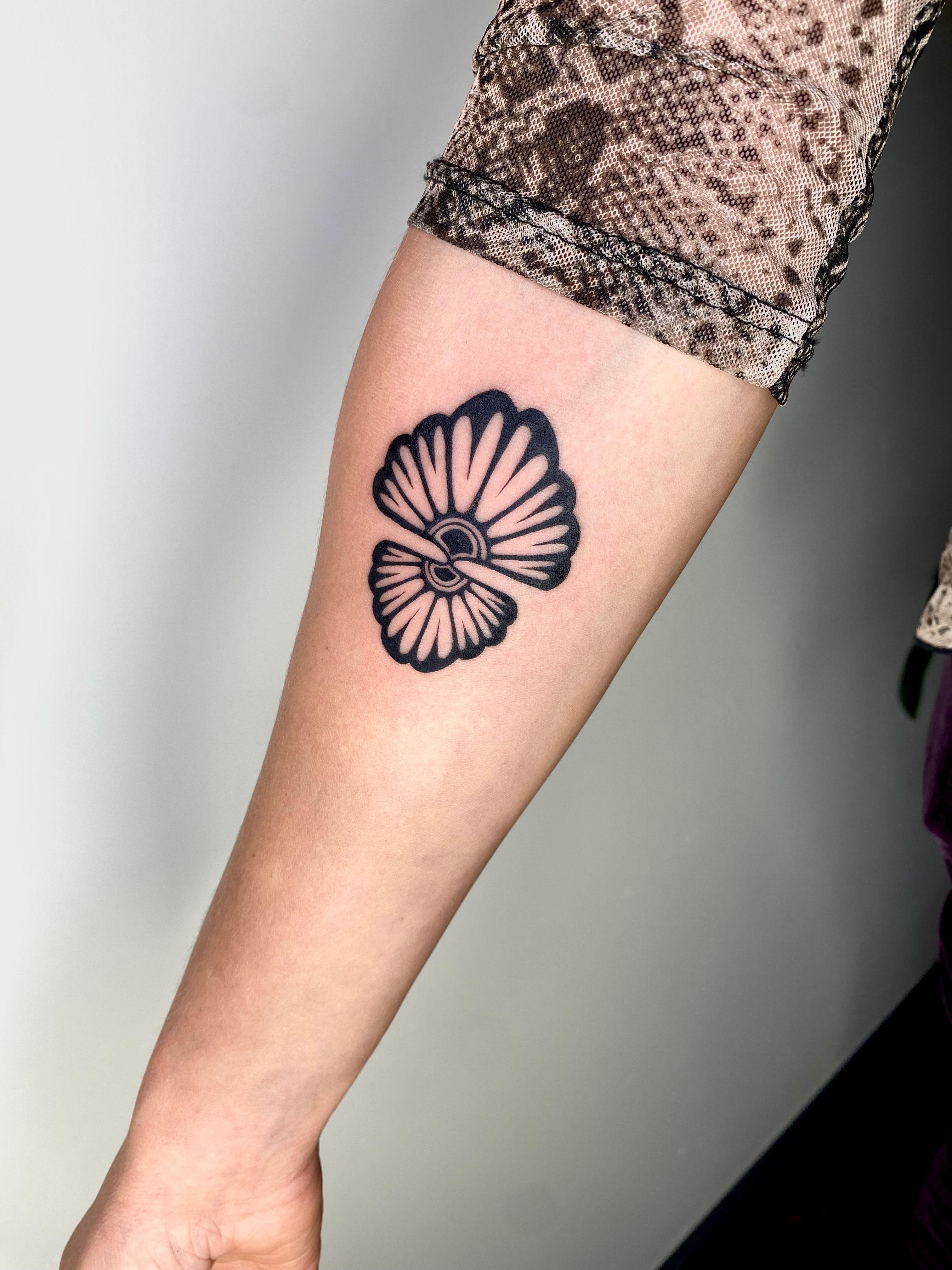Symmetrical Flower Tattoo by ArtistryAvenue on DeviantArt