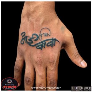 Aai Sai Baba tattoo on hand..#aai #sai #baba #babamalik #jaysainath #saimalik#saibaba #saibabatattoo #omsairam #aaibaba #aaitattoo #aaibabatattoo  #love #tattoo #tattooed #tattooing #ink #inked #rtattoo #rtattoos #rtattoostudio #ghatkopar #ghatkoparwest #mumbai #india