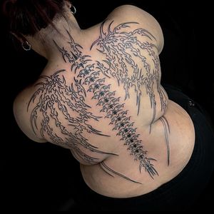 Tribal tattoo style