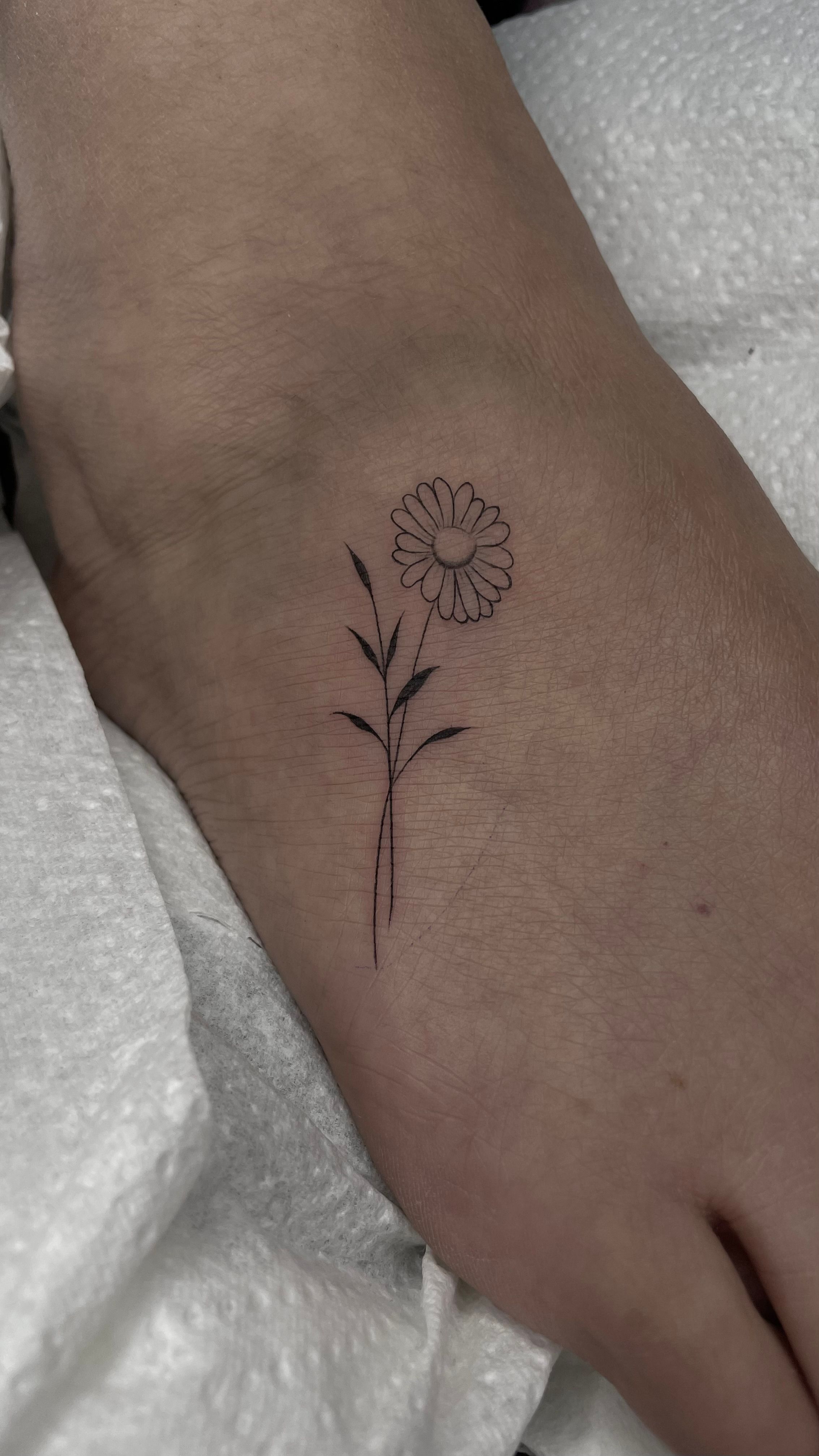 Small tattoo of flowers 💐... - Rongtsa Tibetan Tattoo | Facebook