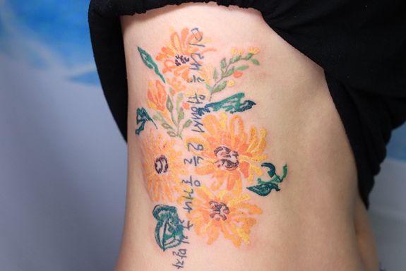 Sunflower Tattoo