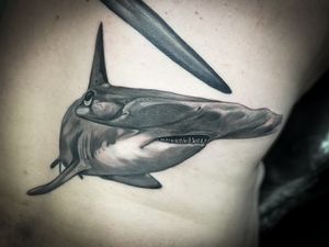 Hammerhead shark added to this super cool backpiece.
.
.
.
#realism #realistic #blackandgrey #shark #hammerhead