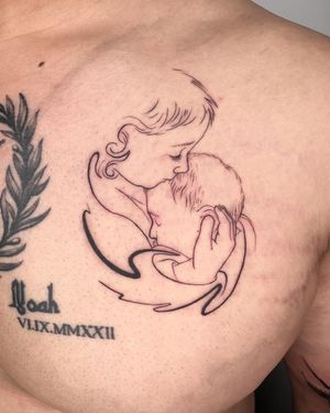 • Daughter & Son • original outline chest piece by our resident @cat_vaska116 
>>>SWIPE to see the reference >>>
Get in touch to book with Vas for March/April!
Books/info in our Bio: @southgatetattoo 
•
•
•
#childrentattoo #outlinetattoo #chesttattoo #finelinetattoo #londonink #southgatepiercing #southgatetattoo #southgate #londontattoostudio #sgtattoo #amazingink #londontattoo #southgateink #enfield #northlondon #northlondontattoo #london 