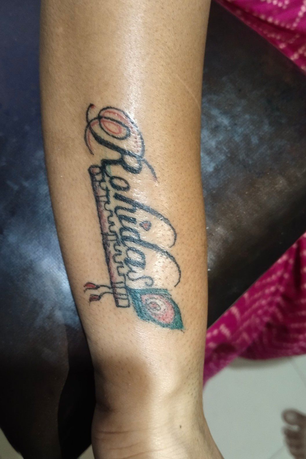 Name Sangeetha #tattoo #foryourpage #tattoolover #tiktoksingapore #tik... |  TikTok