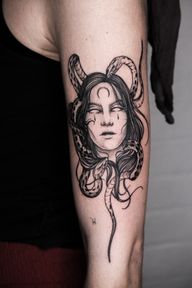 Medusa, custom piece.
