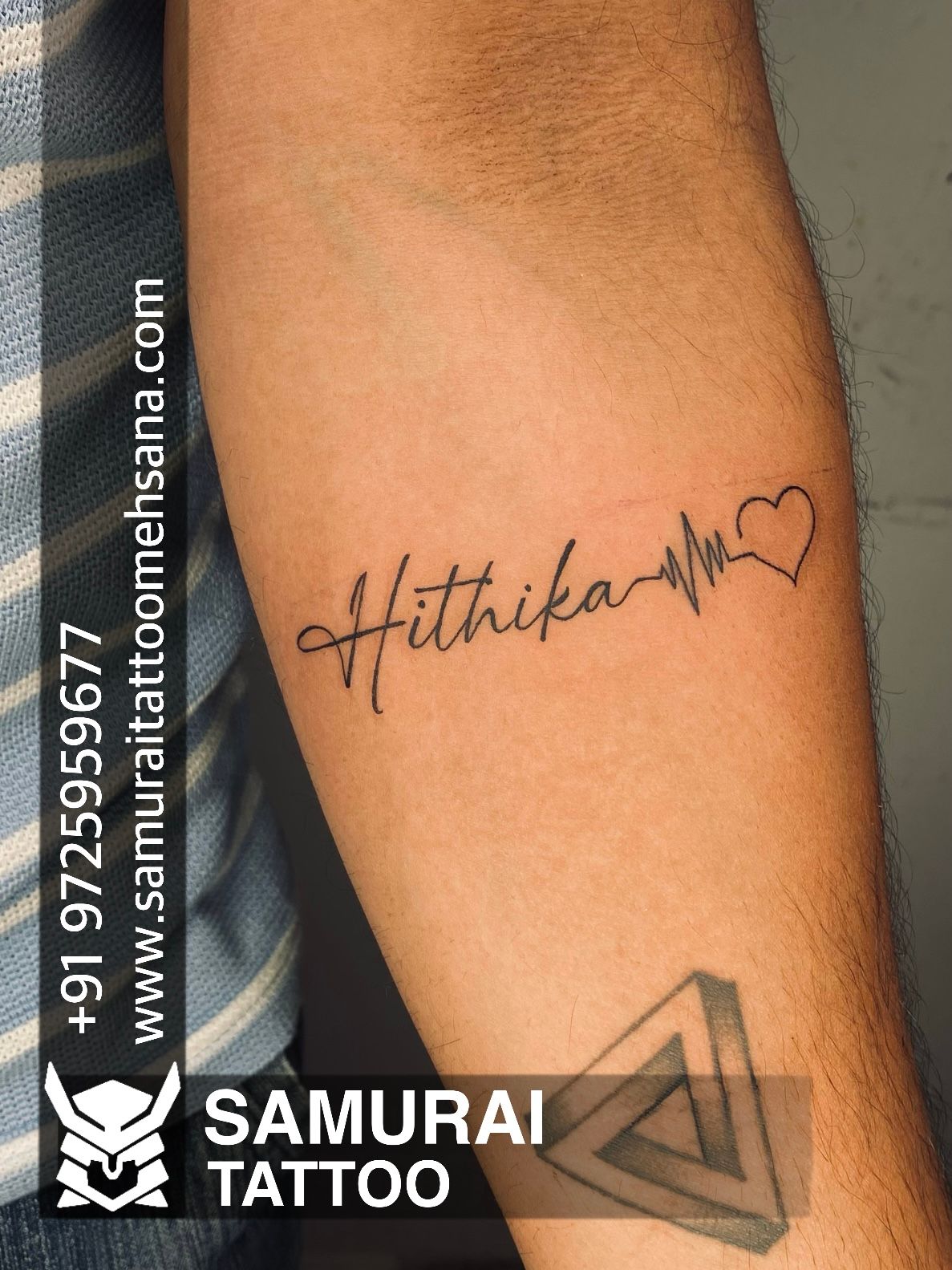 Tattoo uploaded by Vipul Chaudhary • henvi name tattoo |Henvi name tattoo  design |Henvi tattoo design • Tattoodo