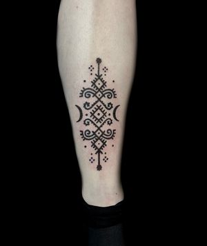 Tribal tattoo style