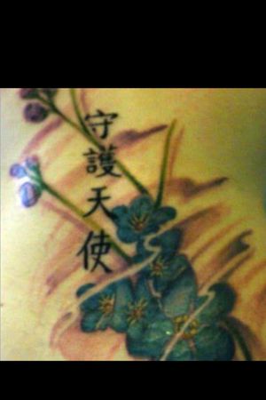 My back tattoo that I want to cover up. 